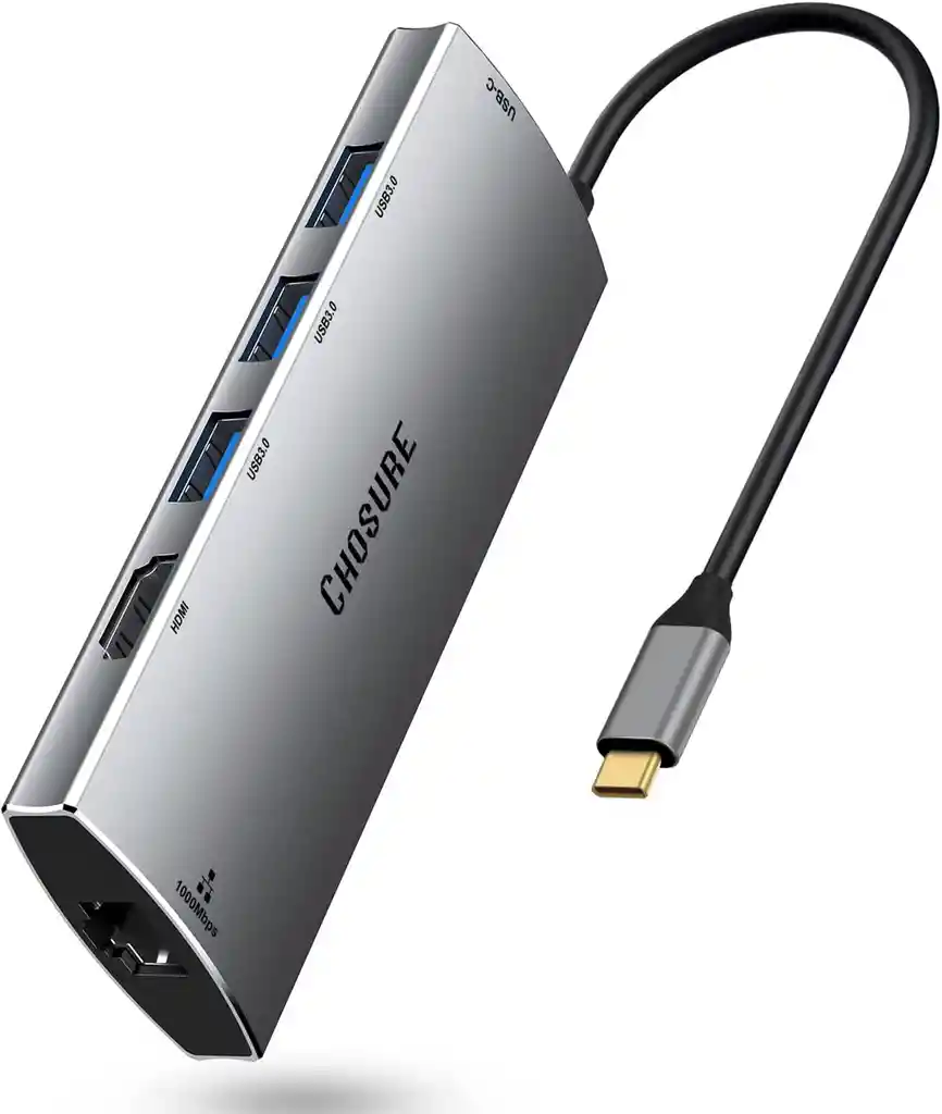Adaptador Hub Usb Tipo C Otg A Ethernet Rj45 Lan
