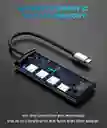 Adaptador Hub Usb Tipo C Otg A Ethernet Rj45 Lan