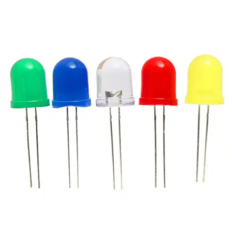 Diodo Led 5mm Difuso Color Paquete X10