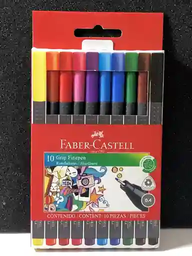 Micropuntas Faber Castell 10
