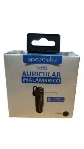 Bluetooth Auricular Inalambrico Speed Song Sg4006