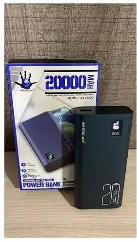 Power Bank Carga Rapida 20000 Mah American Technology