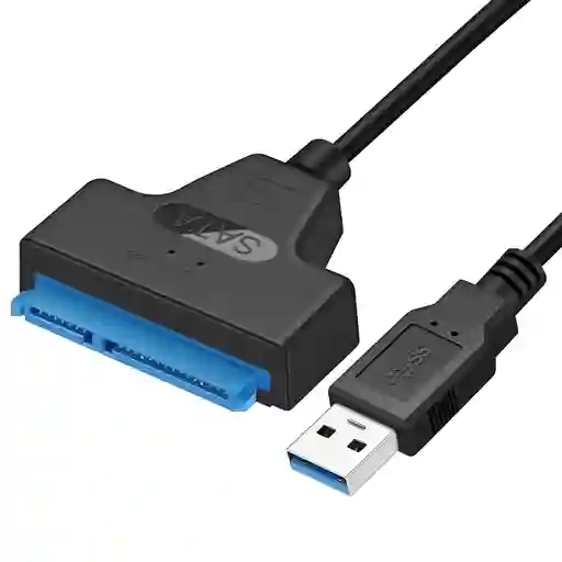 Cable Adaptador Disco Duro 2.5 Hdd Ssd Sata A Usb 3.0 Transferencia Datos