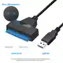 Cable Adaptador Disco Duro 2.5 Hdd Ssd Sata A Usb 3.0 Transferencia Datos