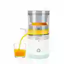 Exprimidor Saca Jugos Naranja Automatico Recargable Portatil Color Blanco