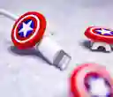 Protector De Cables Capitan America