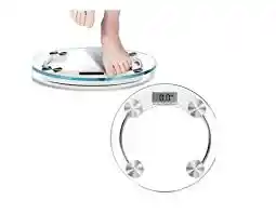 Bascula Digital De Vidrio Circual- Redonda