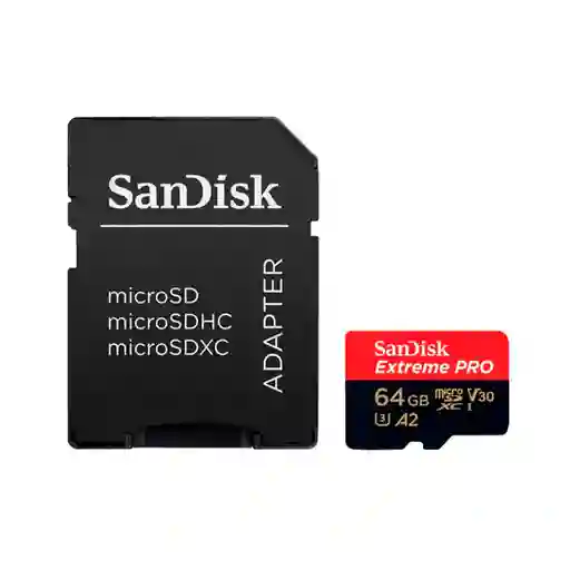 Memoria Micro Sd Sandisk Extreme Pro 64gb 200mb/s