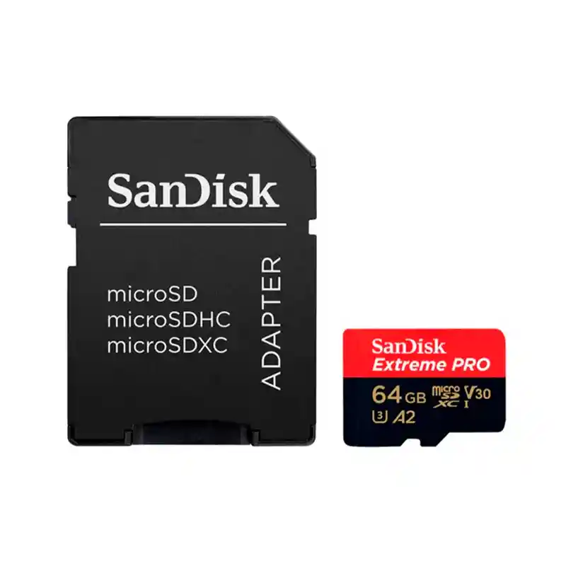 Memoria Micro Sd Sandisk Extreme Pro 64gb 200mb/s