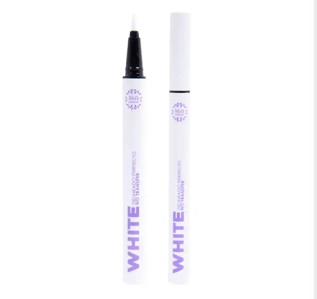 plumon white MIIS COSMETICS delineador blanco