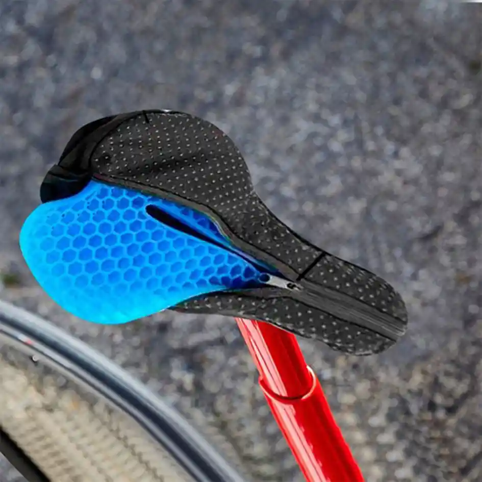 Cojín Gel Bicicletas Sillín Forro Funda Protector Asiento