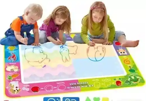 Juguete Tapete Mágico De Juegos Para Pintar Con Agua + Accesorios Ref Lt4907