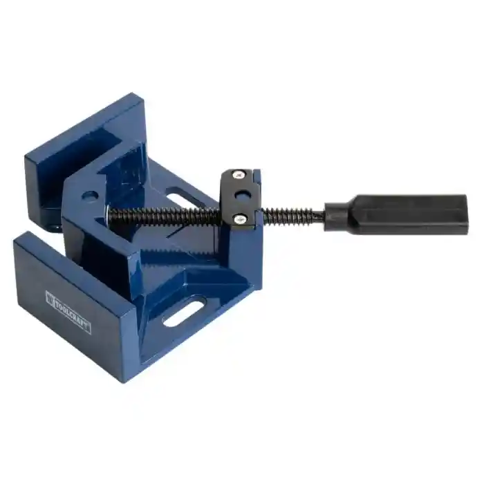 Abrazadera Prensa Esquinera 90° 70mm Carpintería Toolcraft