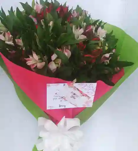 Bouquet Astromelias
