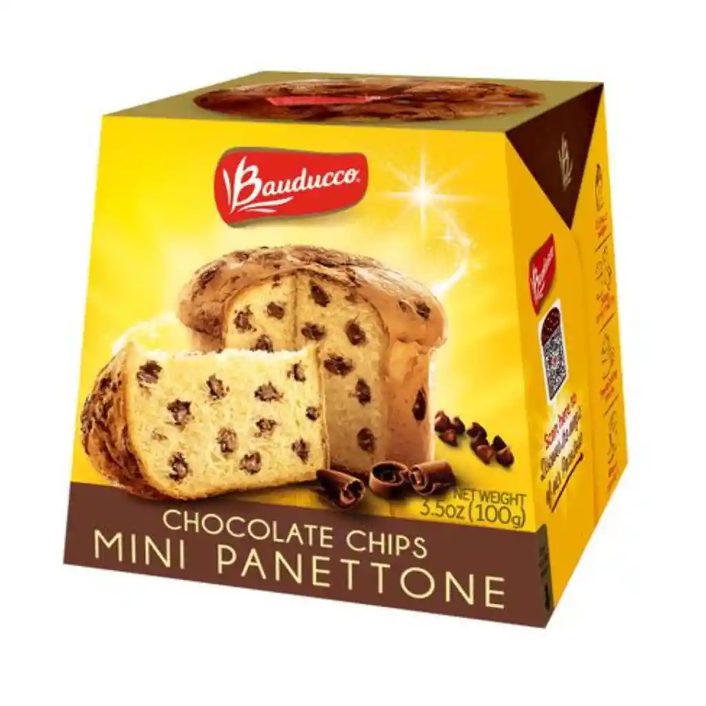 Bauducco Chocolate Panettone X 100 Gramosnavidad