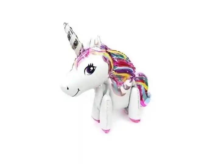 Globo Metalizado Unicornio 4d