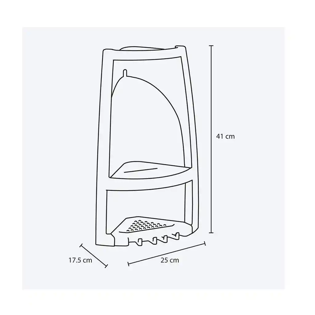 Esquinero Repisa Gabinete De Baño