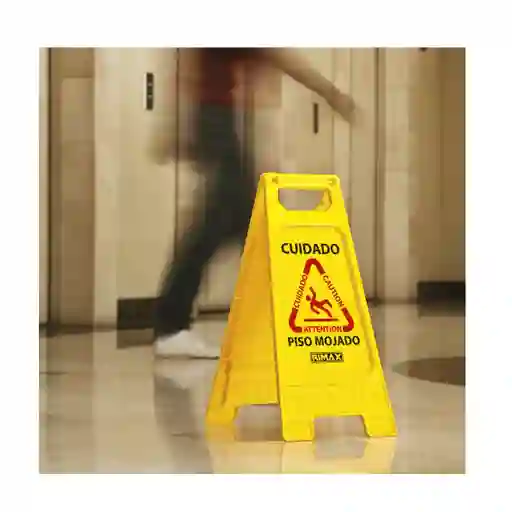 Señal De Prevencion Precaucion Y Cuidado Amarilla