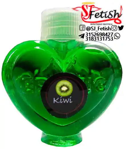 Aceite Erotic Corazon 24ml Kiwi