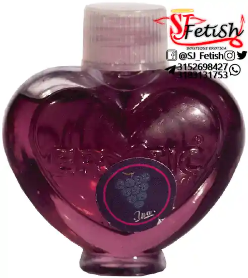 Aceite Erotic Corazon 24ml Uva