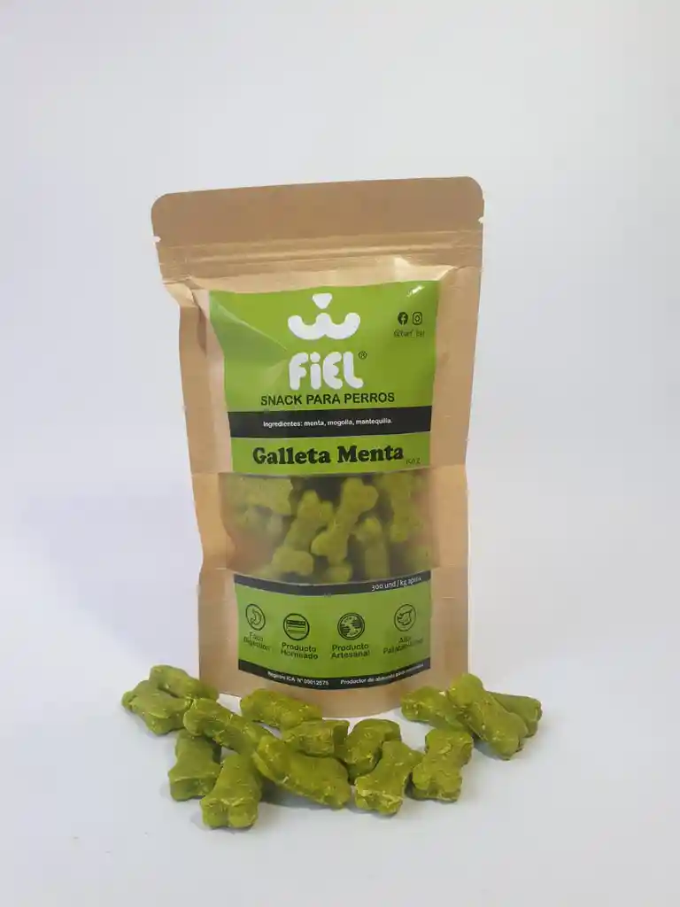 Snack De Menta Para Perros X 150gr