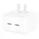 Cargador Apple Dos Puertos Usb C+c 50w