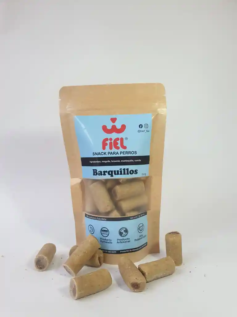 Snack Barquillos Para Perro X 150 Gr