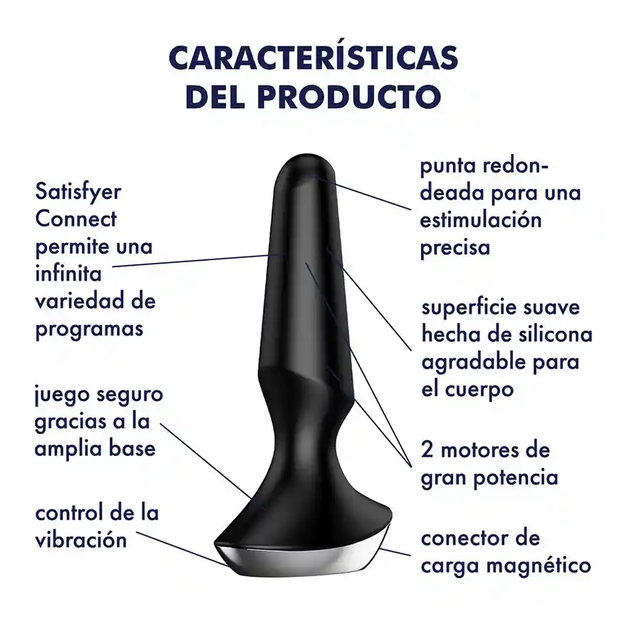 Satisfyer Plug Ilicious 2 Negro