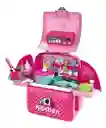 Set De Cocina Maleta Chef Portatil Niña Juguete 40cm