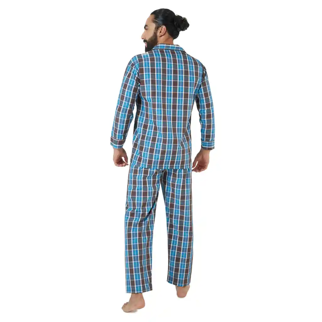 Pijama Hombre Carlos Cafe Talla S