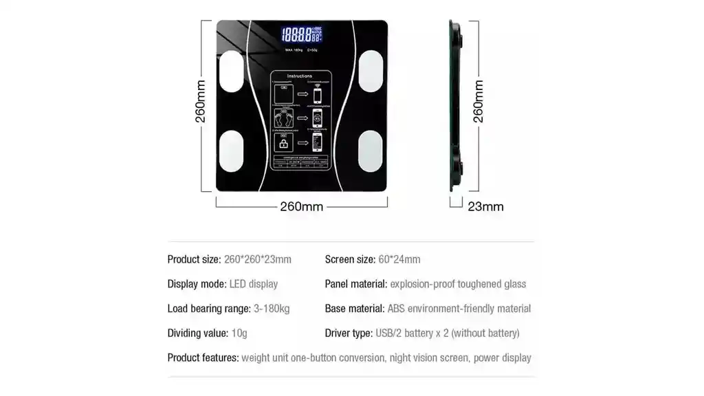 Bascula Bluetooht 9 En 1