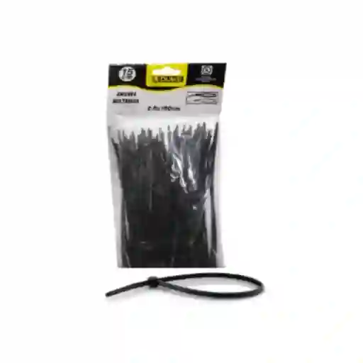 40cm Paquete Amarre Tirra Negro