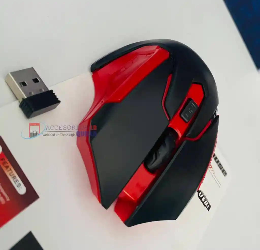 Mouse Inalambrico | 7 Botones Tipo Gamer