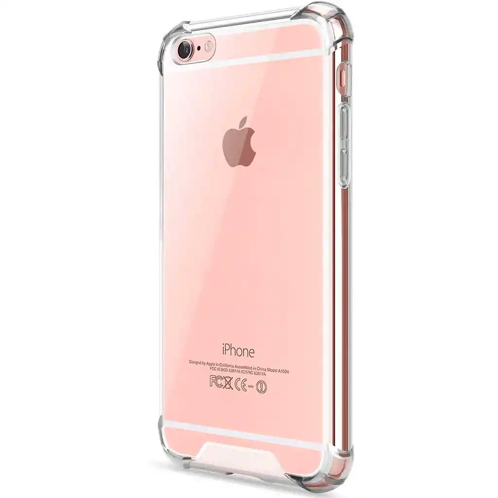 Iphone 6/6s Case Esquinas Reforzadas Transparente