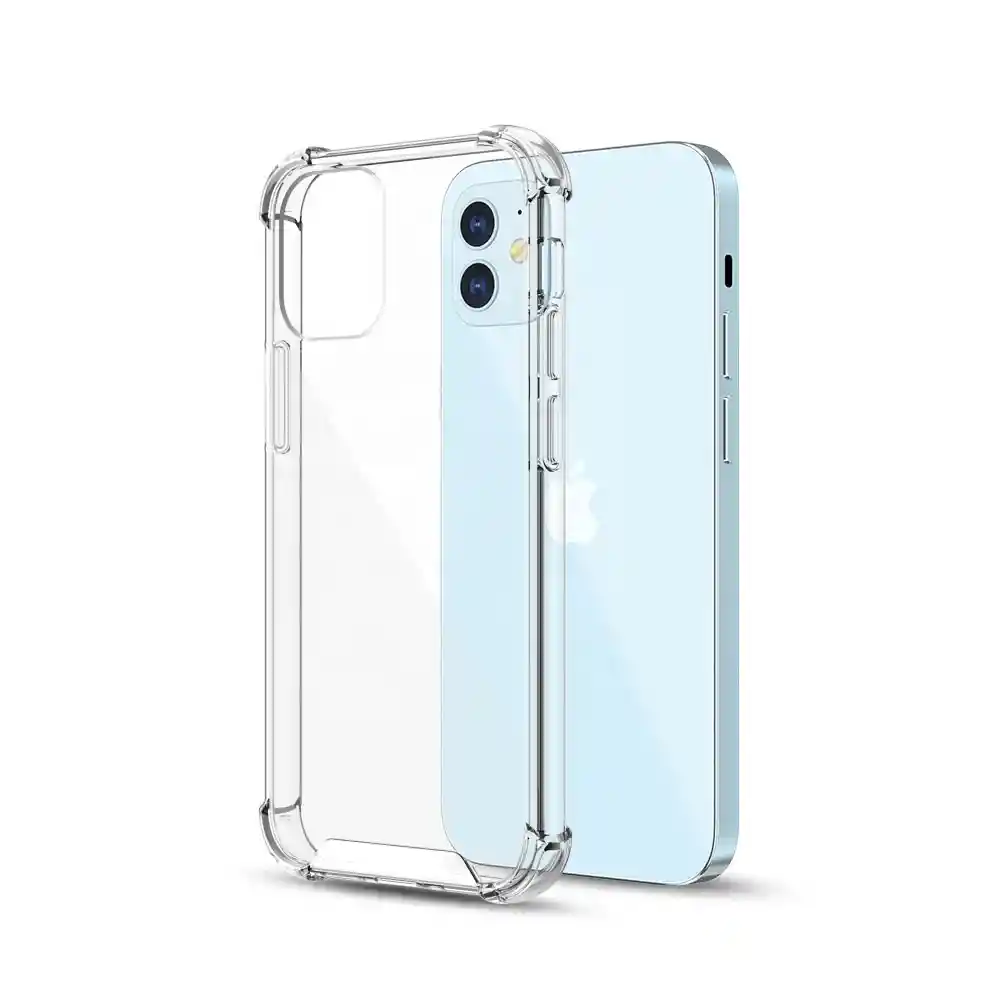 Iphone 12 Mini Case Esquinas Reforzadas Rígido Transparente