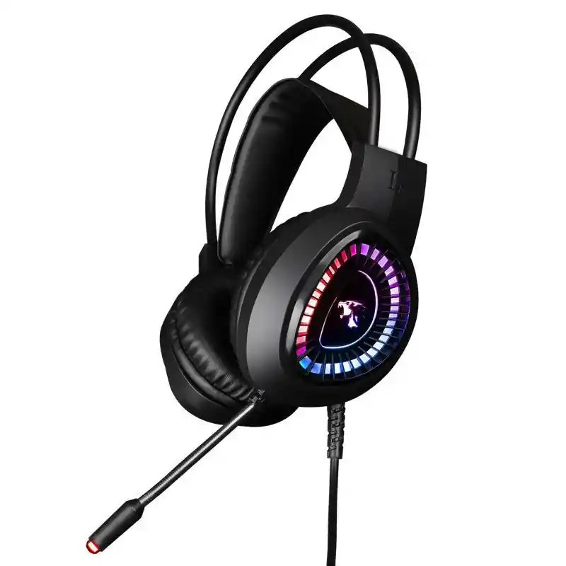 Audífonos Gamer 1aídun V1000 Con Micrófono Inmersivos Rgb