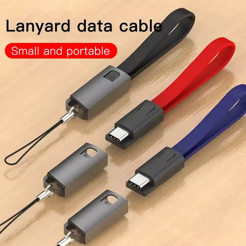 Llavero Portátil Cable Usb Carga Sincronización Cable