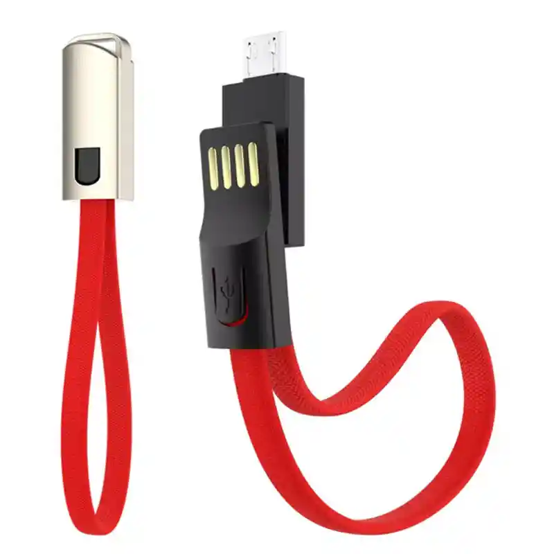 Llavero Portátil Cable Usb Carga Sincronización Cable