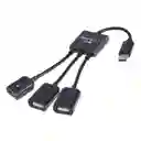 Adaptador De Cable Otg Tipo C Micro Usb Hub Adaptador Usb