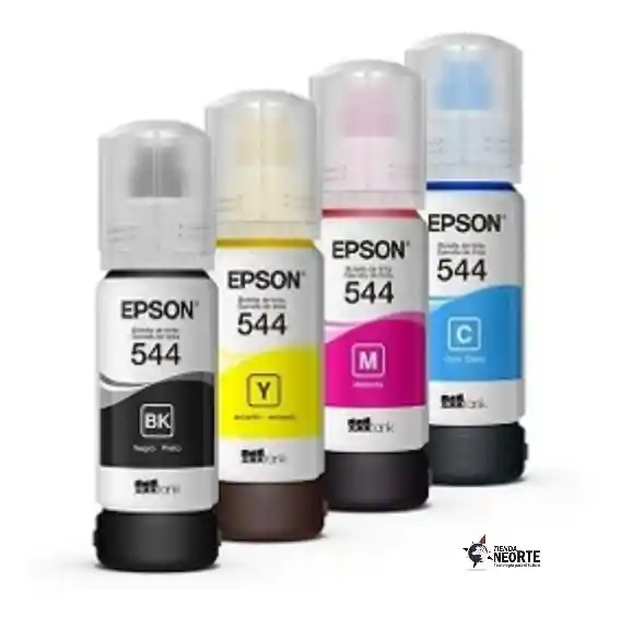 Tinta Epson 544 (x4) 100% Original L3110 1110 3150 5190