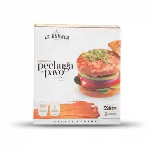 Hamburguesa De Pavo 520 Gr (la Rambla)