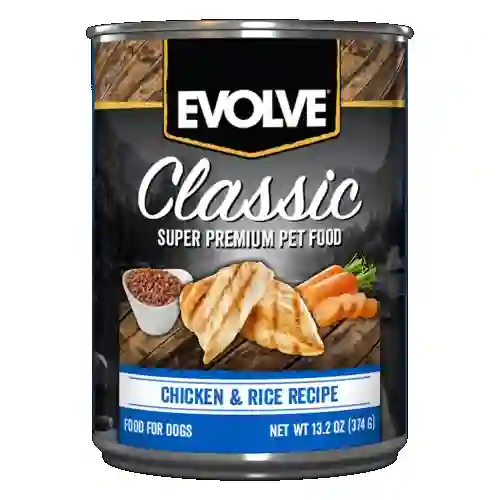 Evolve Lataperro Chicken & Rice X 374Gr