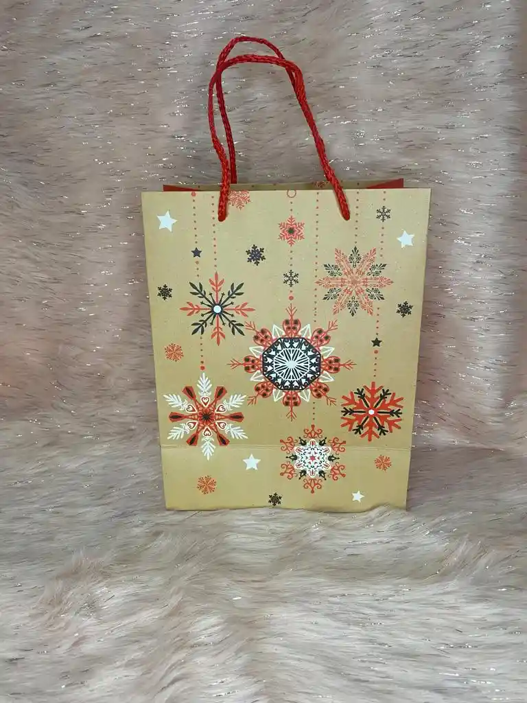 Bolsa De Regalo Navidad Mediana