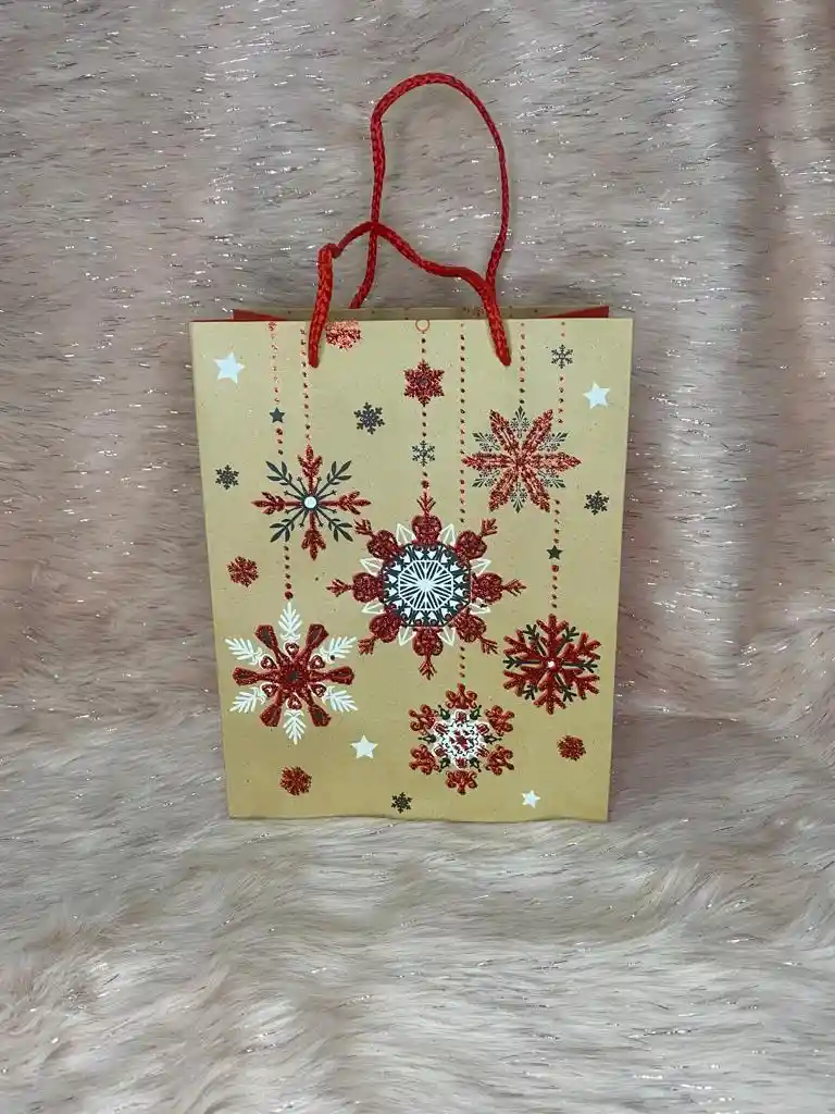 Bolsa De Regalo Navidad Mediana