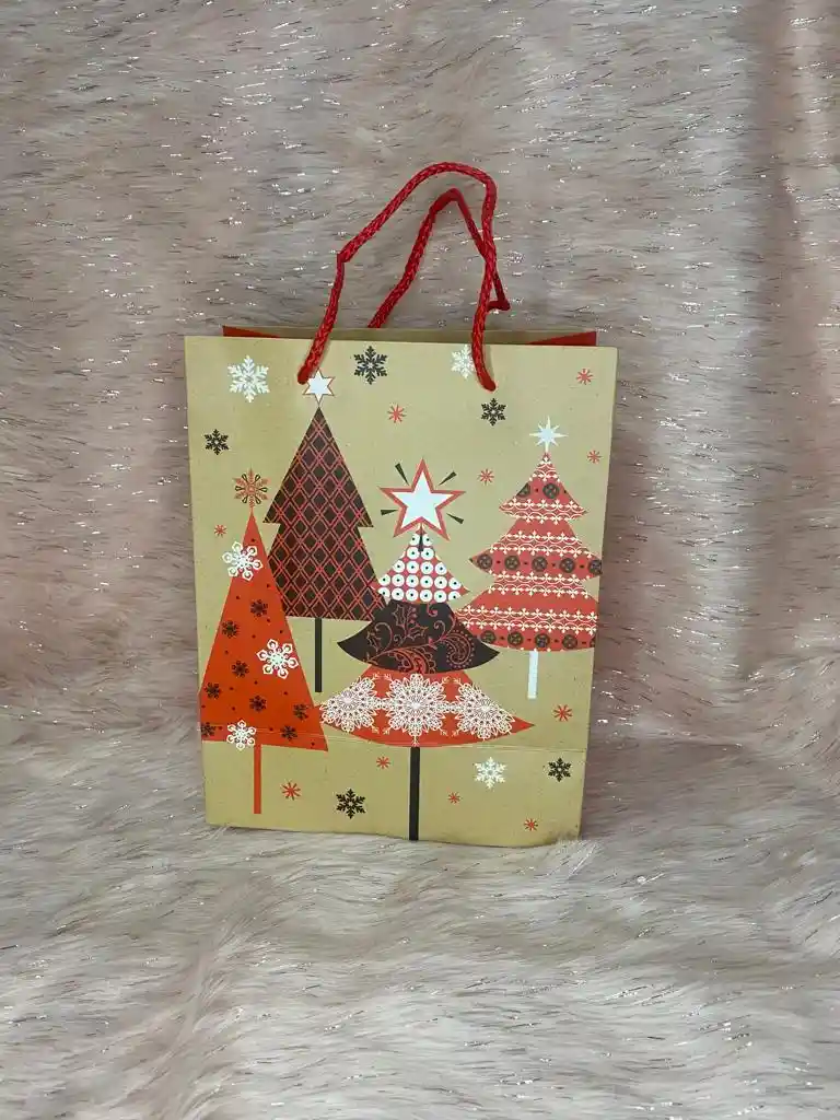 Bolsa De Regalo Navidad Mediana