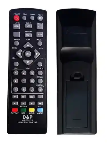 Control Remoto Para Decodificadores Tdt