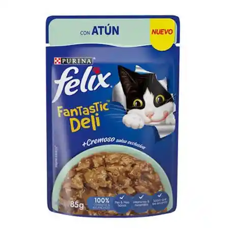 Felix Pouchfantastic Deli Con Atun X 85Gr