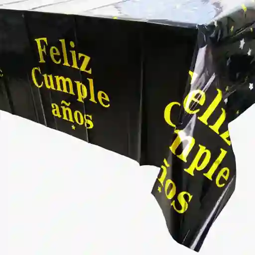 Mantel De Cumpleaños Negro