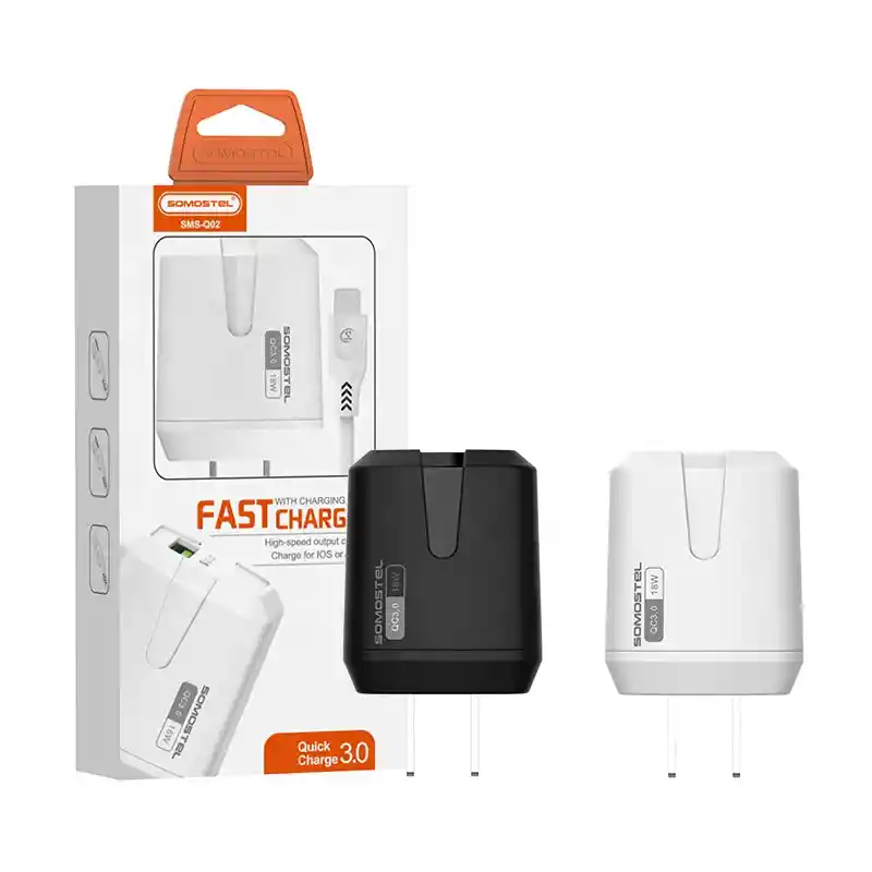 Adaptador 3.0 Cargador Rápido Con Cable Usb Tipo Micro Con Cable