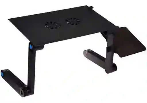 Mesa Portátil Para Computador Base Plegable Dos Ventiladores
